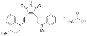 Bisindolylmaleimide VIII Acetic Acid Salt
