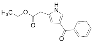 4-Benzoyl-1H-pyrrole-2-acetic Acid Ethyl Ester