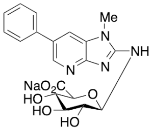 2-Amino-1-methyl-6-phenylimidazo[4,5-b]pyridine N-Beta-D-Glucuronide Sodium Salt