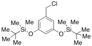 1-(Chloromethyl)-3,5-bis[[(1,1-dimethylethyl)dimethylsilyl]oxy]benzene