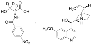 N-(4-Nitrobenzoyl)-D-serine-d3 Quinine Salt