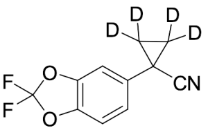 1-(2,2-Difluoro-1,3-benzodioxol-5-yl)cyclopropane-2,2,3,3-d4-carbonitrile