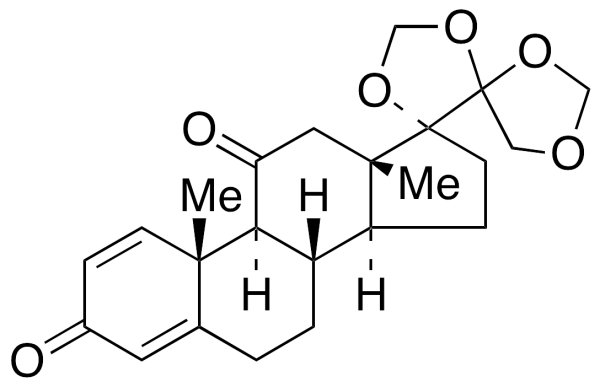 17,20:20,21-Bis(methylenedioxy)pregna-1,4-diene-3,11-dione(Mixture of Diastereomers)