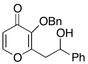 3-Benzyloxy-2-(2-hydroxy-2-phenylethyl)-4H-pyran-4-one