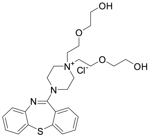 N,N-Bis[2-(2-hydroxyethoxy)ethyl] Quetiapine Chloride