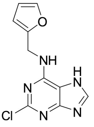 2-Chloro-N-[(furan-2-yl)methyl]-7H-purin-6-amine