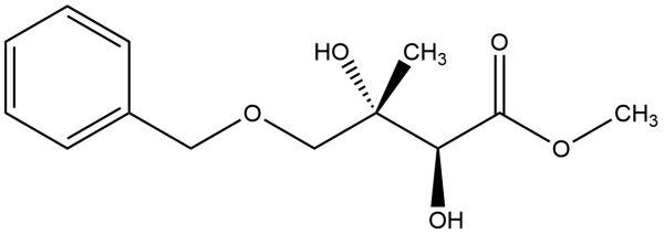 (2S,3S)-2,3-Dihydroxy-3-methyl-4-(phenylmethoxy)butanoic Acid Methyl Ester