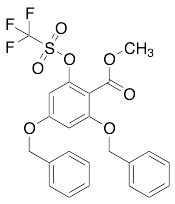 Methyl 2,4-Dibenzyloxy-6-[(trifluoromethanesulfonyl)oxy]benzoate