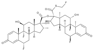 Fluticasone Dimer Impurity (~90%)