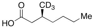 (S)-3-Methylheptanoic Acid-d3