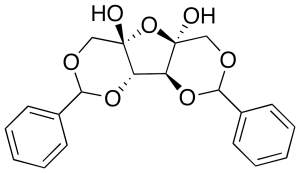 1,3:4,6-Di-O-benzylidene-D-threo-2,5-hexodiulose Hydrate