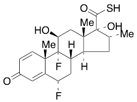 6a,9a-Difluoro-11b,17a-dihydroxy-16a-methyl-3-oxoandrosta-1,4-diene-17a-carbothioic Acid