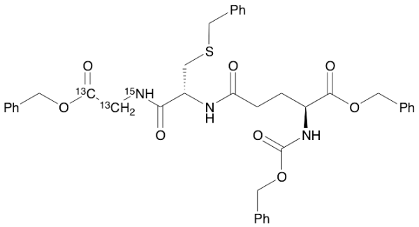 N-Cbz-O-Bzl-L-Glu-S-Bzl-L-Cys-Gly[13C2,15N]-OBzl