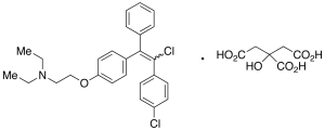 4’-Chloro Clomiphene Citrate(E/Z Mixture)