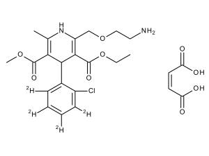 Amlodipine-d4 Maleic Acid Salt (2-Chlorophenyl-d4)