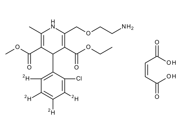 Amlodipine-d4 Maleic Acid Salt (2-Chlorophenyl-d4)
