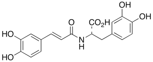 N-[3’,4’-Dihydroxy-(E)-cinnamoyl]-3-hydroxy-L-tyrosine
