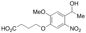 4-[4-(1-Hydroxyethyl)-2-methoxy-5-nitrophenoxy]butanoic Acid