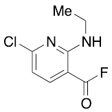 6-Chloro-2-(ethylamino)pyridine-3-carbonyl Fluoride