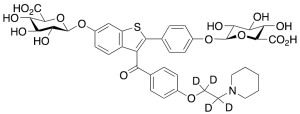 Raloxifene-d4 6,4’-Bis-Beta-D-glucuronide