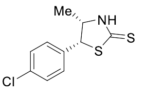 cis-5-(4-Chlorophenyl)-4-methyl-2-thiazolidinethione
