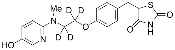5-Hydroxy Rosiglitazone-d4