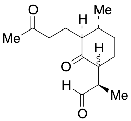 (2S,3R,6RS)-2-(3-Oxobutyl)-3-methyl-6-[(R)-2-propanal]cyclohexanoneMixture of Diastereomers