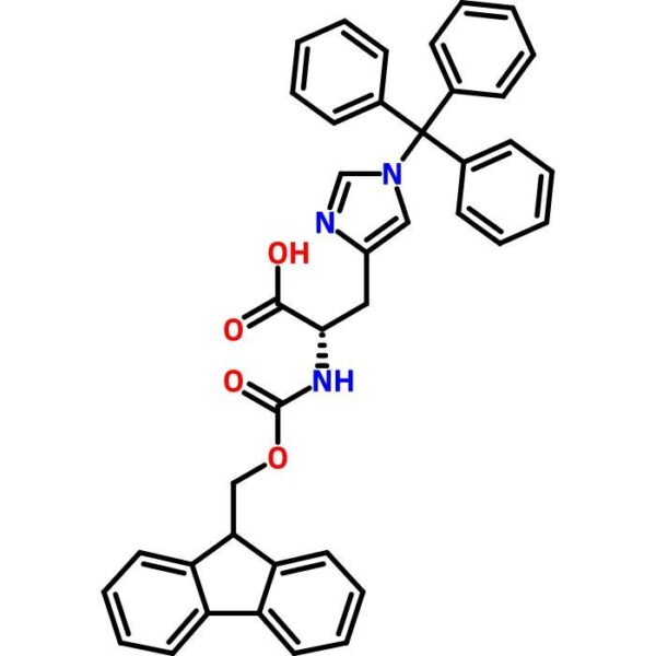 Nalpha-[(9H-Fluoren-9-ylmethoxy)carbonyl]-tele-(triphenylmethyl)-L-histidine