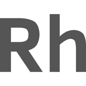 5 Percent Rhodium on Activated Carbon Powder, Reduced, Water Wet, 27 microns, BASF Catalyst