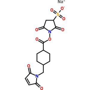3-Sulfo-N-succinimidyl 4-(N-Maleimidomethyl)cyclohexane-1-carboxylate Sodium Salt