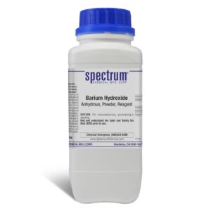 Barium Hydroxide, Anhydrous, Powder, Reagent