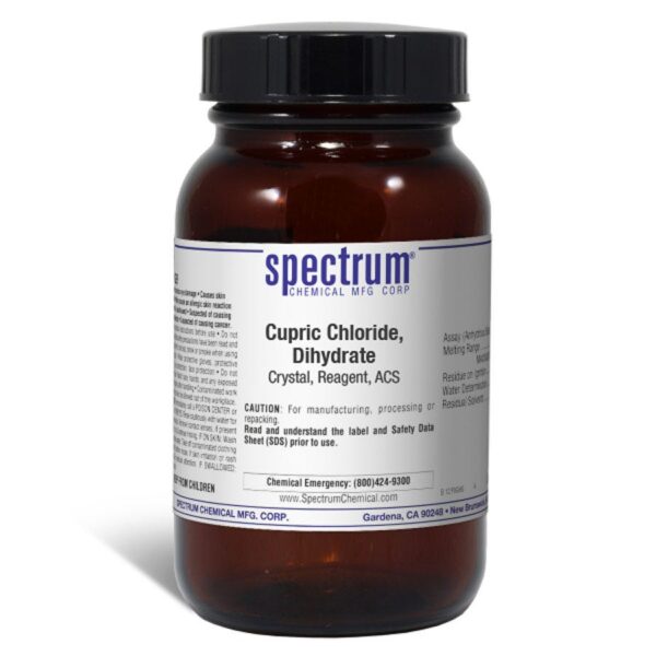 Cupric Chloride, Dihydrate, Crystal, Reagent, ACS