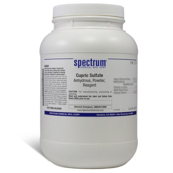Cupric Sulfate, Anhydrous, Powder, Reagent