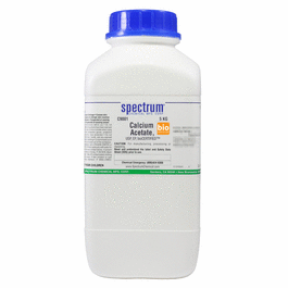 Calcium Acetate, USP, EP, bioCERTIFIED(TM)