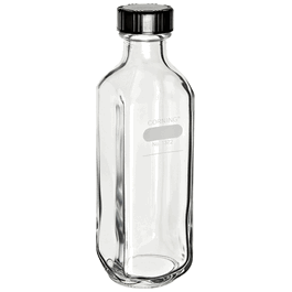 PYREX 160 mL Narrow Mouth Milk Dilution Bottle with Screw Cap, Graduated
