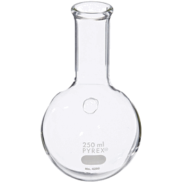 PYREX Boiling Flasks with Round Bottoms, Long Necks, 1000ml,
