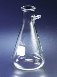 PYREX Filtering Flasks with Side Arm, Heavy Wall, 500 mL
