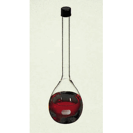 PYREX 50 mL Class A Volumetric Flask with 18-410 Screw Cap