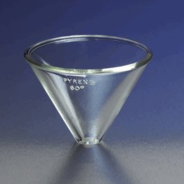 PYREX Stemless Funnel, I.D. 100 mm