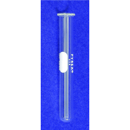 PYREX Test Tubes with Beaded Rim and White Marking Spot, 20 mL