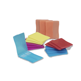 Heathrow 2-Place Polypropylene Slide Mailers, Assorted