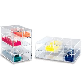 Horizontal Storage Rack for 80-Well Microtube Vertical Rack