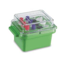 True North Mini Cooler, -20 degree C, 12-place, Blue with Clear Lid