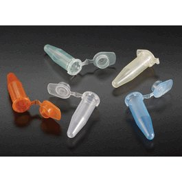Simport 1.5 mL Graduated Microcentrifuge Tubes with Flat Cap, Natural