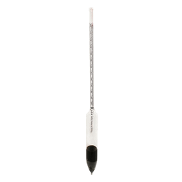 Baume Heavy Hydrometer, 0 to 25 degrees, 305 mm