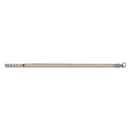 Thermometer Armor, Nickel-Plated Brass, 12 in.