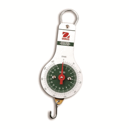 Ohaus 8011-MA Dial-Type Spring Scale, Grams and Ounces, 9 oz x 0.125 oz (250 g x 2 g)