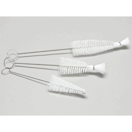 Perfex 100 mL Centrifuge Tube Brush, Brush Dia.: 3/4 to 1-1/2 in., Brush Length: 4-1/2 in., Overall Length: 12 in.