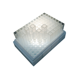 Plate, 96 x 2.0 mL/square well, polypropylene, sterile, pack of 50