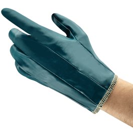 Ansell Hynit Light-Duty Industrial Gloves, Slip-On, Blue, 8 to 9 in., Size: 10